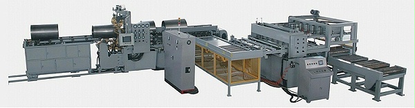 高速钢桶缝焊机生产线