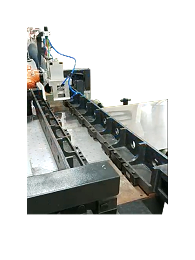 激光焊板式散热器生产线